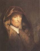 Portrait of the Artist's Mother (mk25) REMBRANDT Harmenszoon van Rijn